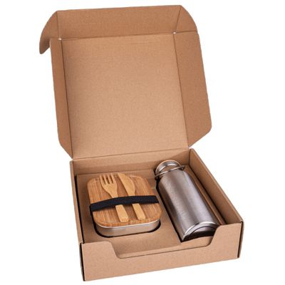 Hans Larsen Chaves Set of Lunch Box and Vacuum Bottle
