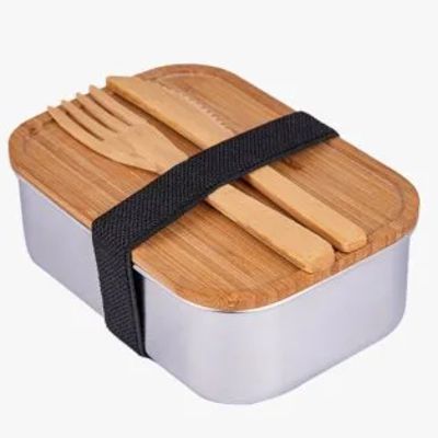 Hans Larsen Chaves Set of Lunch Box and Vacuum Bottle