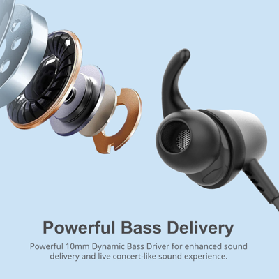Astrum ET410 Wireless Magnetic Neckband Sports Earphones