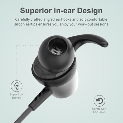 Astrum ET410 Wireless Magnetic Neckband Sports Earphones
