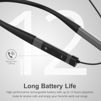 Astrum ET410 Wireless Magnetic Neckband Sports Earphones